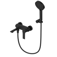 Смеситель для ванны с душем Wonzon & Woghand WW-88037079-MB матовый черный