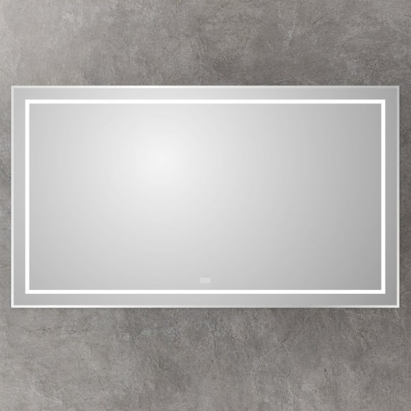 Зеркало BelBagno Kraft 80x140, с подсветкой, с подогревом, сатин