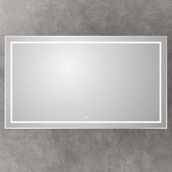 Зеркало BelBagno Kraft 80x140, с подсветкой, с подогревом, сатин