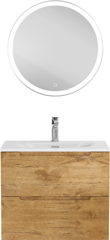 Мебель для ванной комнаты BelBagno Etna 39 70 rovere nature, раковина BB-8099-3-70