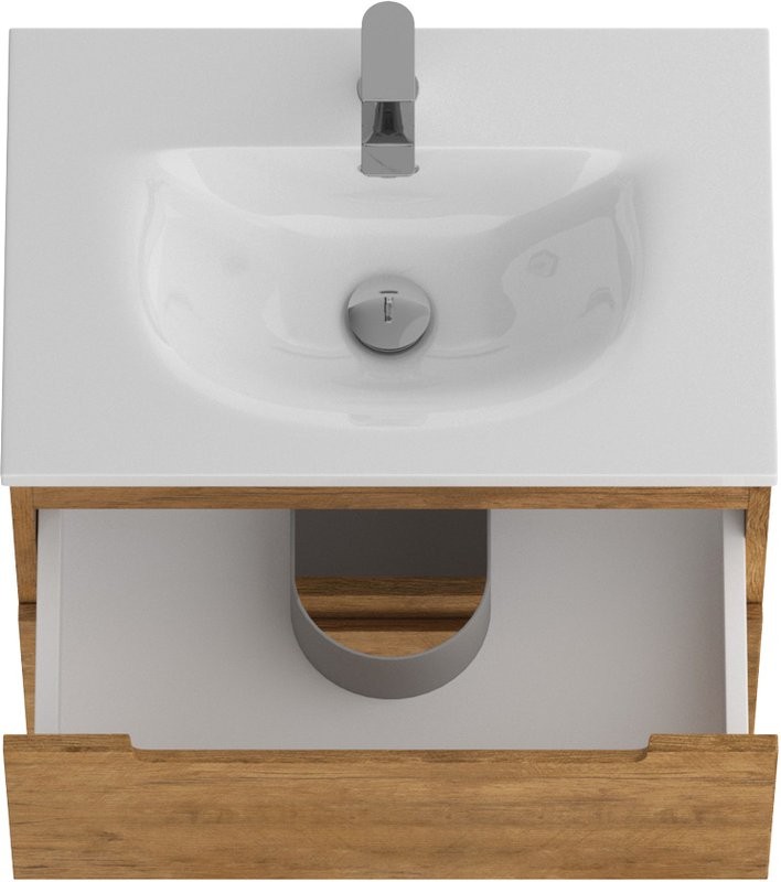 Мебель для ванной комнаты BelBagno Etna 39 70 rovere nature, раковина BB-8099-3-70