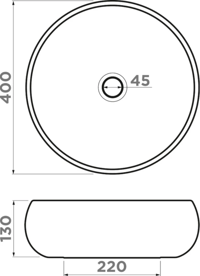 Накладная раковина Omoikiri Fumico 40 NU, nut