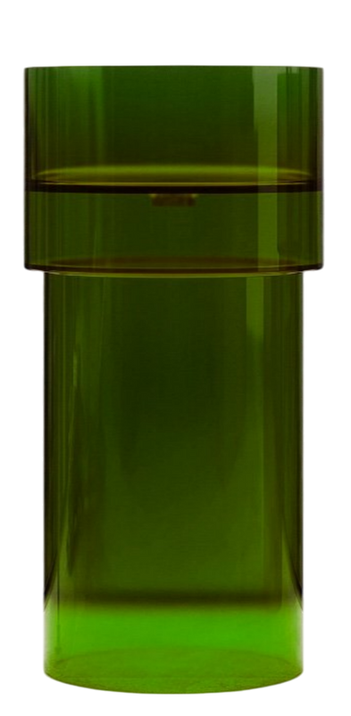 Раковина напольная Abber Kristall AT2701Emerald 45 зеленая, круглая