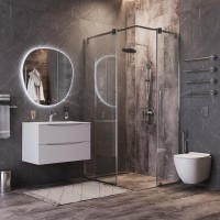 Зеркало BOND Circle M37ZE-8080 80 с подсветкой