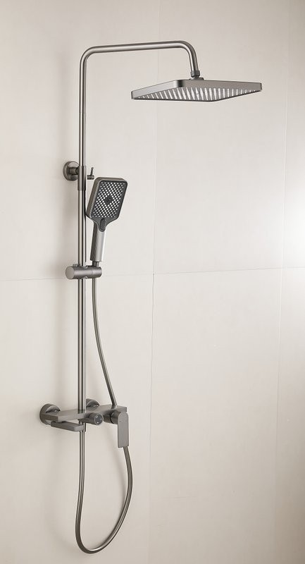 Душевая стойка BELZ B678 B24678-3 оружейная сталь