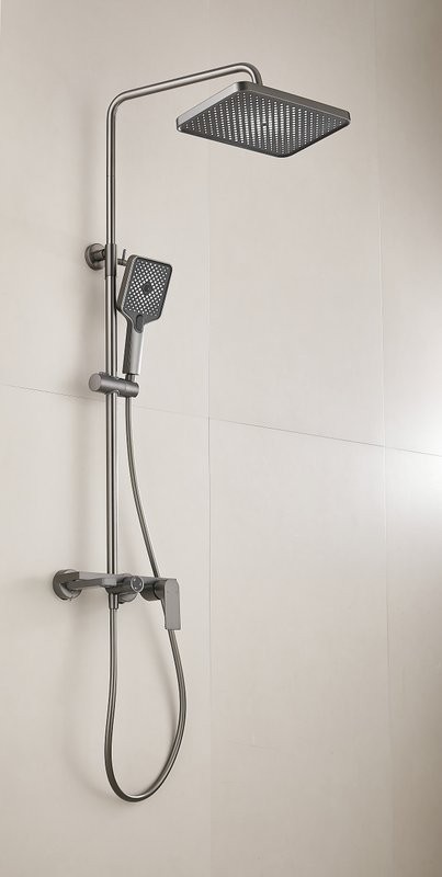 Душевая стойка BELZ B678 B24678-3 оружейная сталь