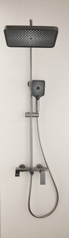 Душевая стойка BELZ B678 B24678-3 оружейная сталь