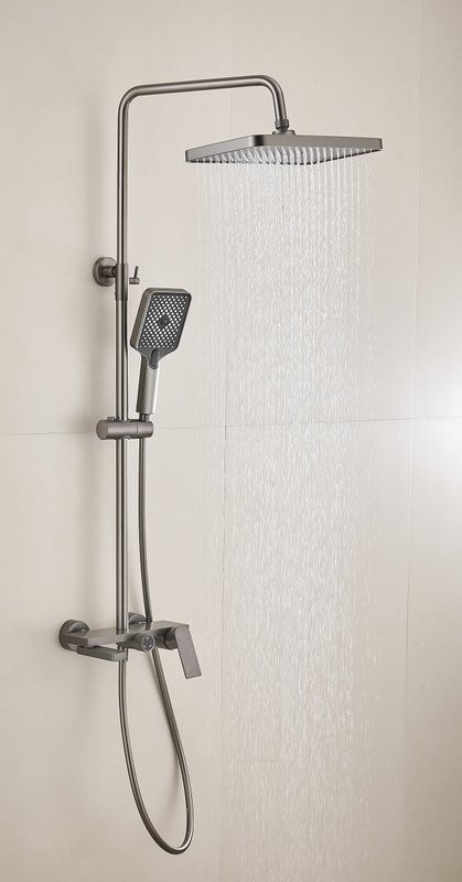 Душевая стойка BELZ B678 B24678-3 оружейная сталь