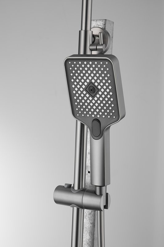 Душевая стойка BELZ B678 B24678-3 оружейная сталь