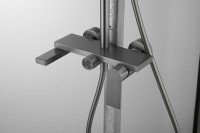 Душевая стойка BELZ B678 B24678-3 оружейная сталь