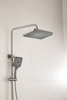 Душевая стойка BELZ B678 B24678-3 оружейная сталь