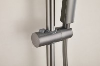 Душевая стойка BELZ B678 B24678-3 оружейная сталь