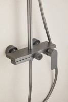 Душевая стойка BELZ B678 B24678-3 оружейная сталь