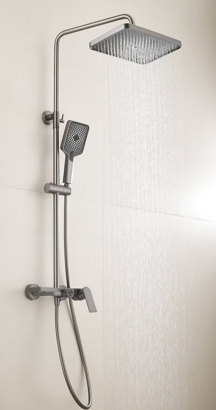 Душевая стойка BELZ B678 B24678-3 оружейная сталь