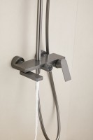 Душевая стойка BELZ B678 B24678-3 оружейная сталь