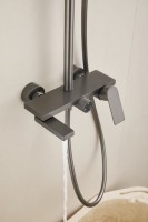 Душевая стойка BELZ B678 B24678-3 оружейная сталь