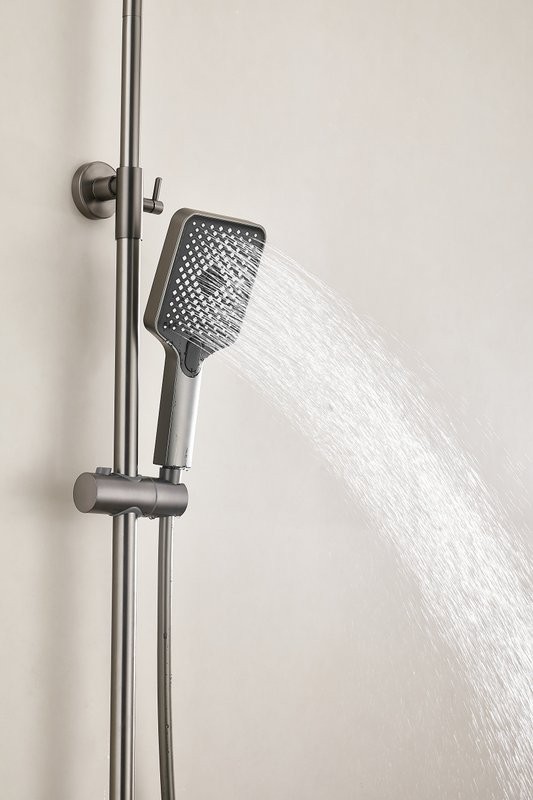 Душевая стойка BELZ B678 B24678-3 оружейная сталь