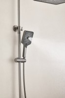 Душевая стойка BELZ B678 B24678-3 оружейная сталь