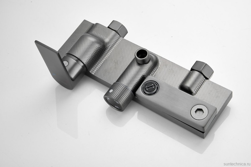 Душевая стойка BELZ B678 B24678-3 оружейная сталь