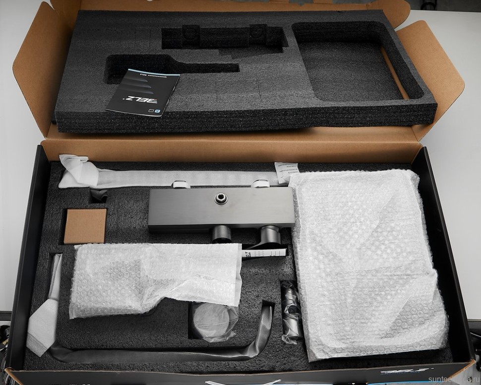 Душевая стойка BELZ B678 B24678-3 оружейная сталь