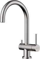 Комплект Мойка Omoikiri Daisen 46-GR leningrad grey + Смеситель Yamada BN нержавеющая сталь