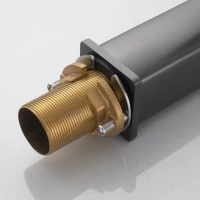 Смеситель для раковины Shevanik S8901T-1, оружейная сталь Смеситель для раковины Shevanik S8901T-1, оружейная сталь