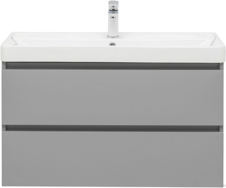 Мебель для ванной комнаты Aquanet Вега 2.0 90 подвесная, мисти грин