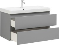 Мебель для ванной комнаты Aquanet Вега 2.0 90 подвесная, мисти грин