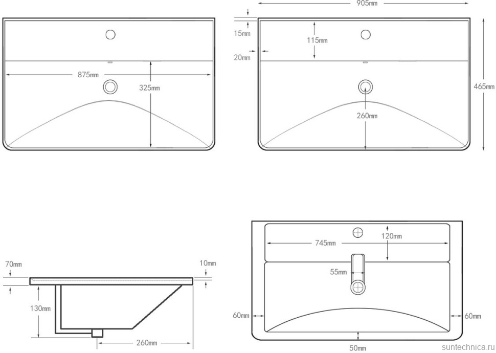 Мебель для ванной комнаты Aquanet Вега 2.0 90 подвесная, мисти грин