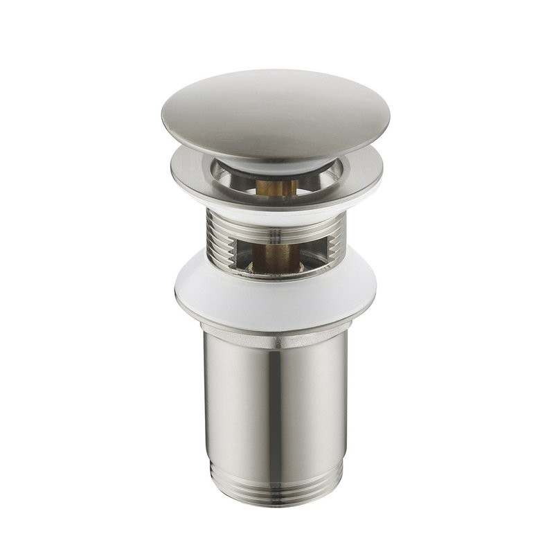 Донный клапан для раковины Timo 8011/13 с переливом, никель