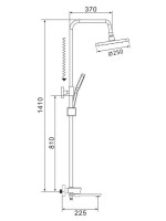 Душевая стойка Shevanik S4726G