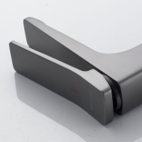 Смеситель для раковины Shevanik S4601T, оружейная сталь