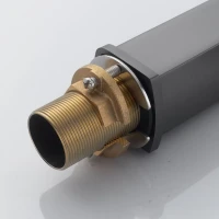 Смеситель для раковины Shevanik S4601T, оружейная сталь Смеситель для раковины Shevanik S4601T, оружейная сталь