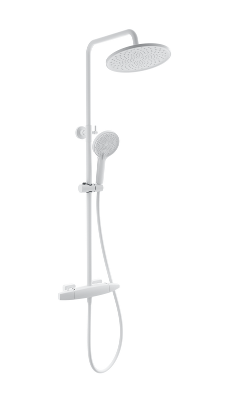 Душевая стойка Wonzon & Woghand WW-B3035-A1-MW матовая белая