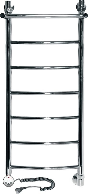 Полотенцесушитель электрический Ника Arc ЛД ВП 100/40 лев с полкой