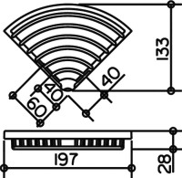 Полка Keuco Universal 24943 01