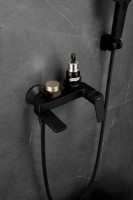 Смеситель для ванны с душем BELZ B715 B60715-7 черный