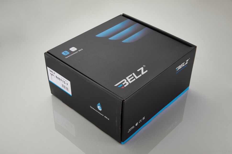 Смеситель для ванны с душем BELZ B715 B60715-7 черный