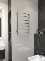 Полотенцесушитель электрический EWRIKA Сафо ПР3 80х50, хром