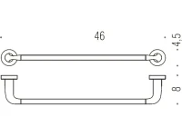 Полотенцедержатель Colombo Design Basic B2710 Полотенцедержатель Colombo Design Basic B2710