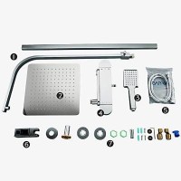 Душевая стойка Gappo G83 G2483-40 хром