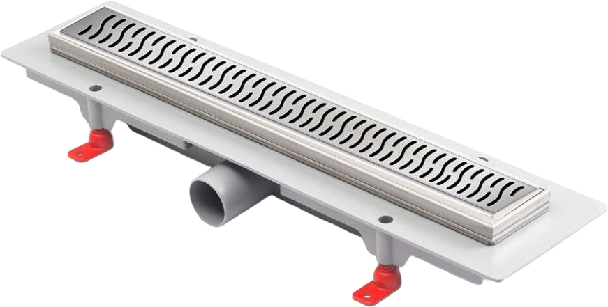 Душевой трап (лоток) MCH Chudej Harmony CH550HN 55 см, решетка хром, с сифоном