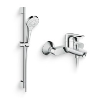 Душевой комплект Смеситель Hansgrohe Logis E 71403000 + Гарнитур Croma Select S Vario 26562400