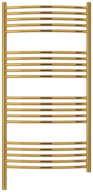 Полотенцесушитель электрический Сунержа Богема 3.1 03-6002-1260 130x65 см, подключение слева, золото, лесенка