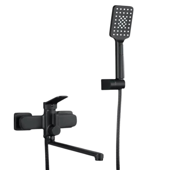 Смеситель с длинным изливом для ванны Frap H62 F2262 черный