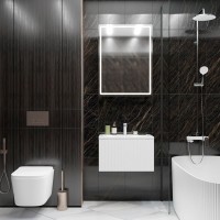 Тумба д/ванной "ВЕКТОР-60" подвесная под раковину Марго-60 (MIXLINE) (ПВХ)