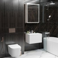 Тумба д/ванной "ВЕКТОР-60" подвесная под раковину Марго-60 (MIXLINE) (ПВХ)