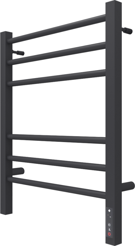 Полотенцесушитель электрический Terminus Сицилия П6 450x600, матовый чёрный