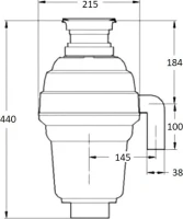 Измельчитель отходов Bone Crusher BC 1000-AS Измельчитель отходов Bone Crusher BC 1000-AS