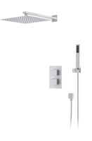 Душевой комплект D&K Bayern.Liszt DA2515708A04 С ВНУТРЕННЕЙ ЧАСТЬЮ, матовый белый